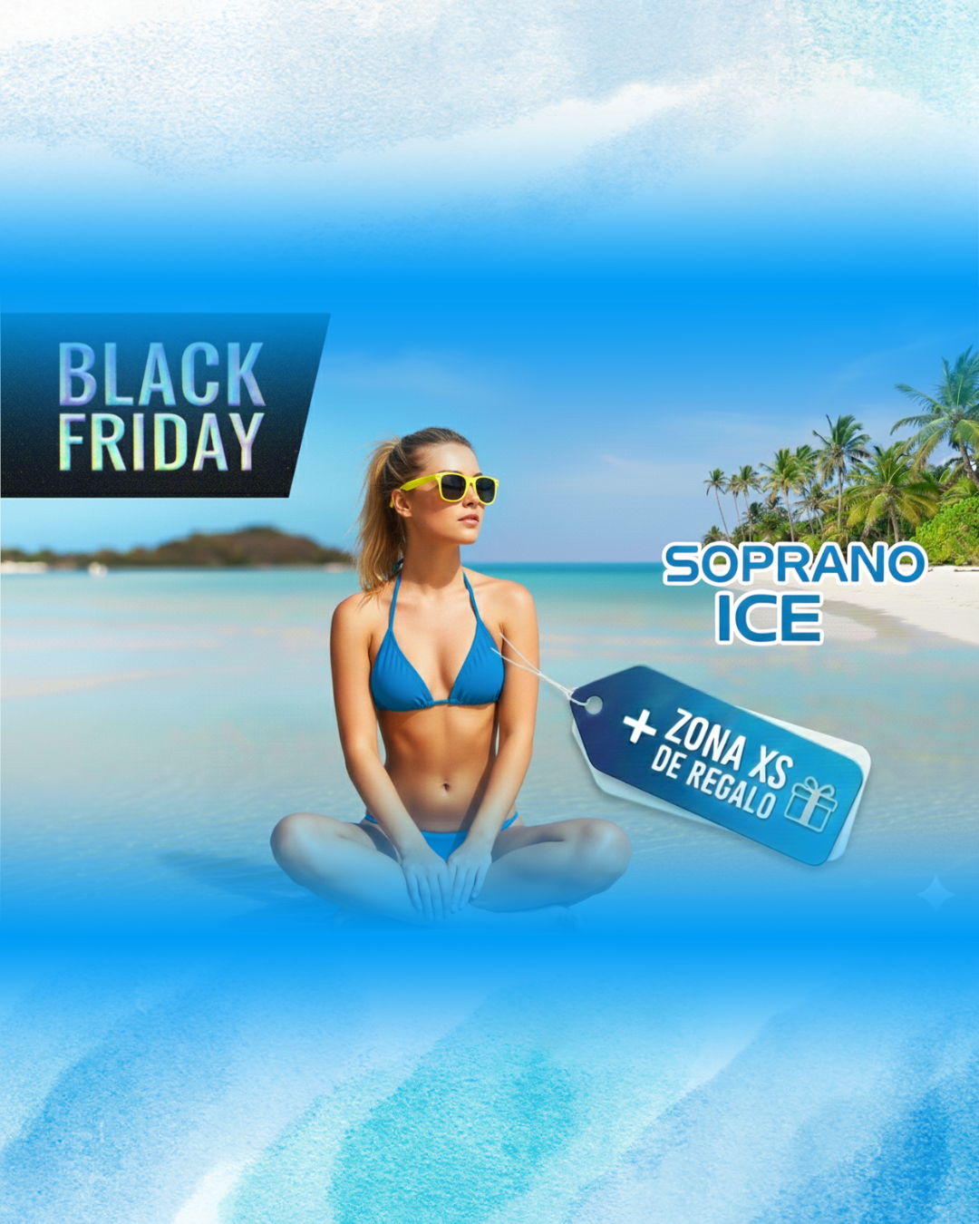 Pack 4 - Piernas completas + Rebaje completo + axila 6 Sesiones