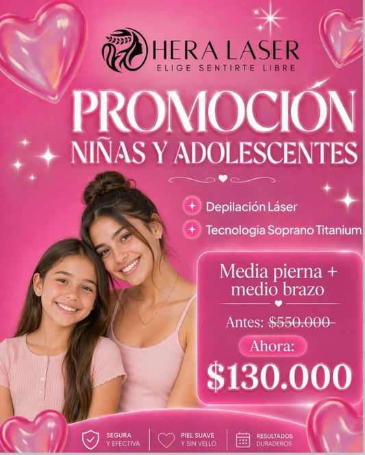 Pack 6 Niñas y Adolescentes