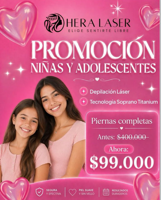 Pack 4 Niñas y Adolescentes